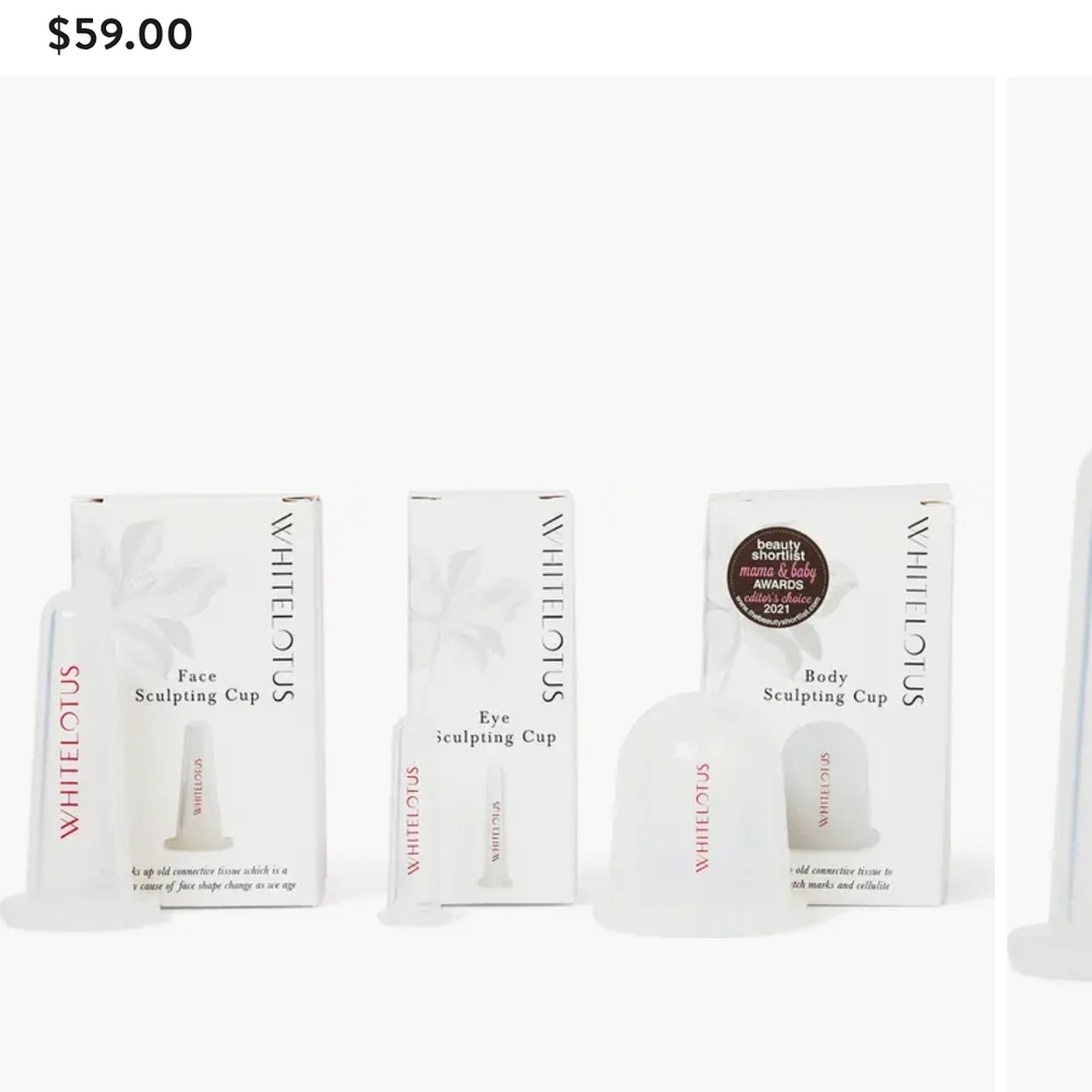 Body Sculpting Cup Set - Clear